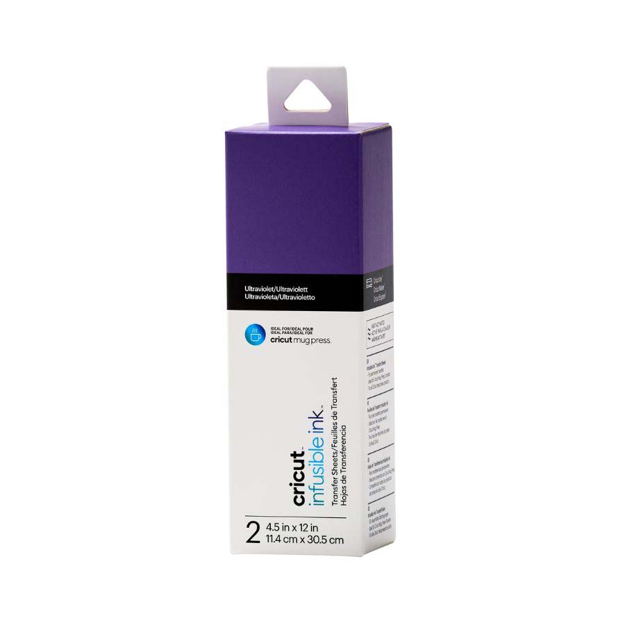 Infusible Ink transfer 11x30cm ultraviolet 2 fulls Infusible Ink transfer 11x30cm ultraviolet 2 fulls